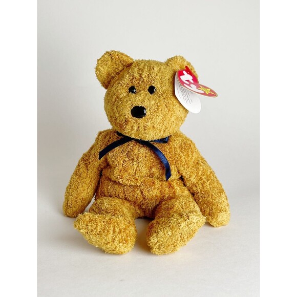RARE Ty Beanie Baby "Fuzz" w/ ERRORS - Picture 1 of 8